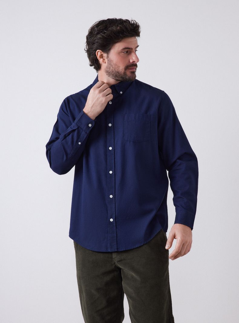 RAINFOREST CAMISA SEMI OXFORD ALGODÓN