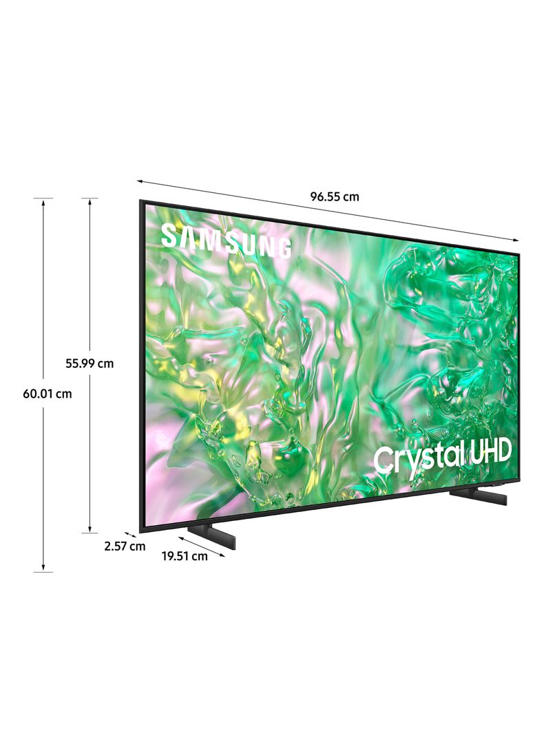 LED 43" DU8000 4K Crystal UHD Smart TV 2024-1