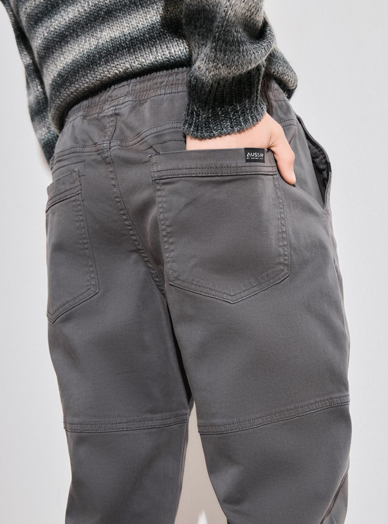 Pantalón Jogger con Puños-3