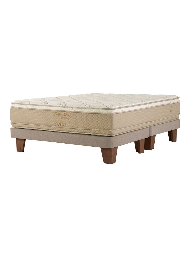 Cama Europea Cotton Organic King