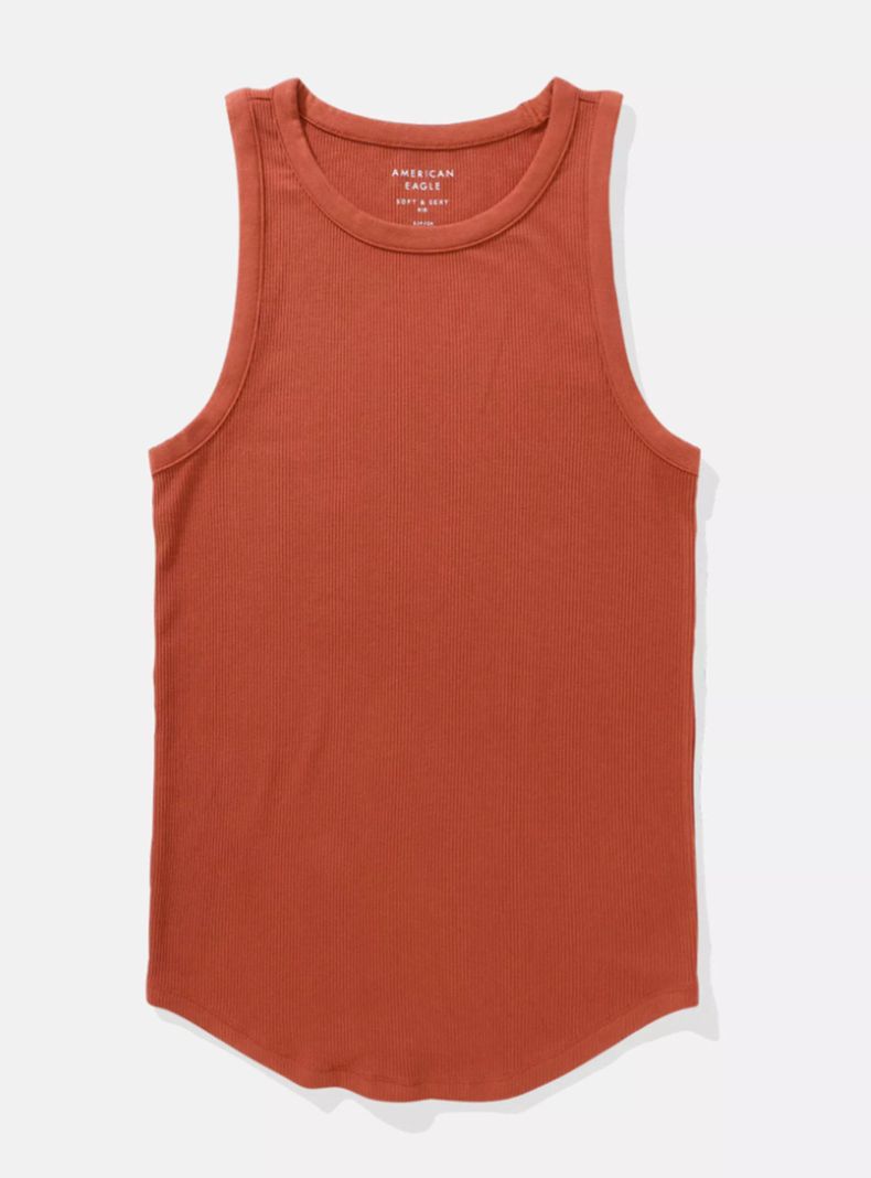 Polera Básica sin Mangas Algodón-1