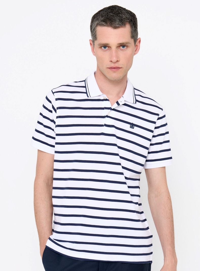 Polera Polo Rayas Tips