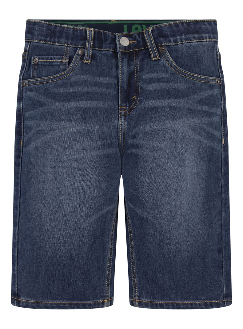 Short Slim Fit Tiro Medio Niño