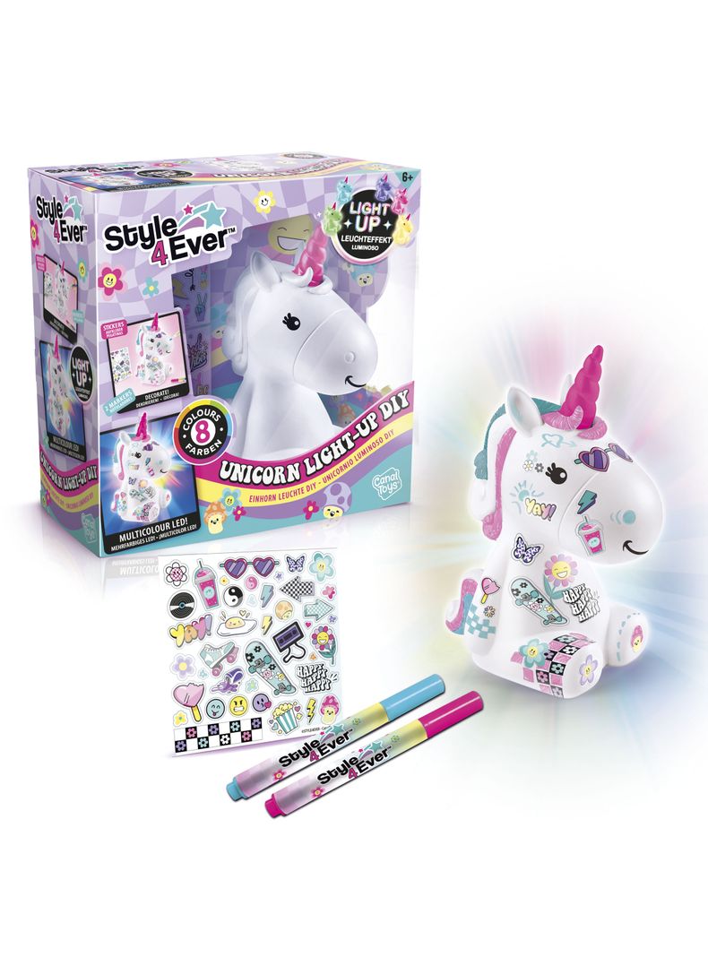 Accesorios Manualidades Diy Unicornio Light Up