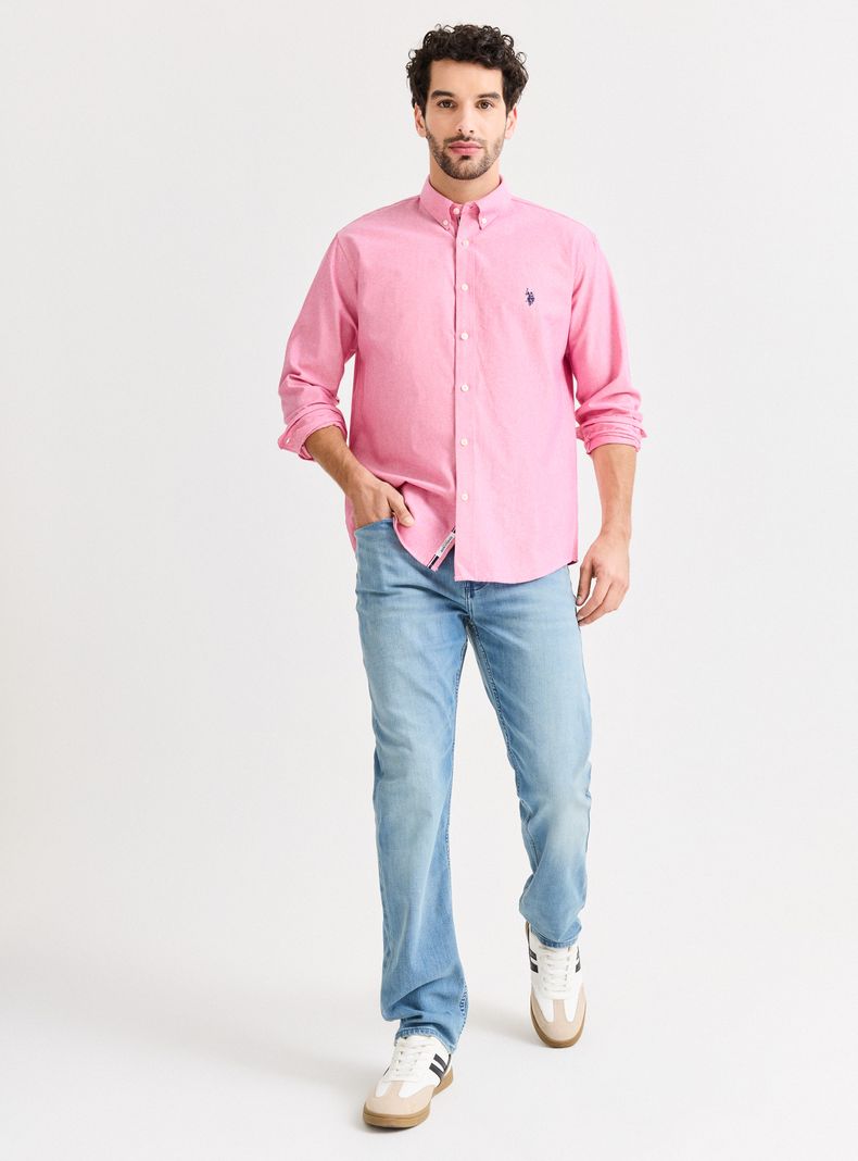 Camisa Básica Oxford Us Polo-4