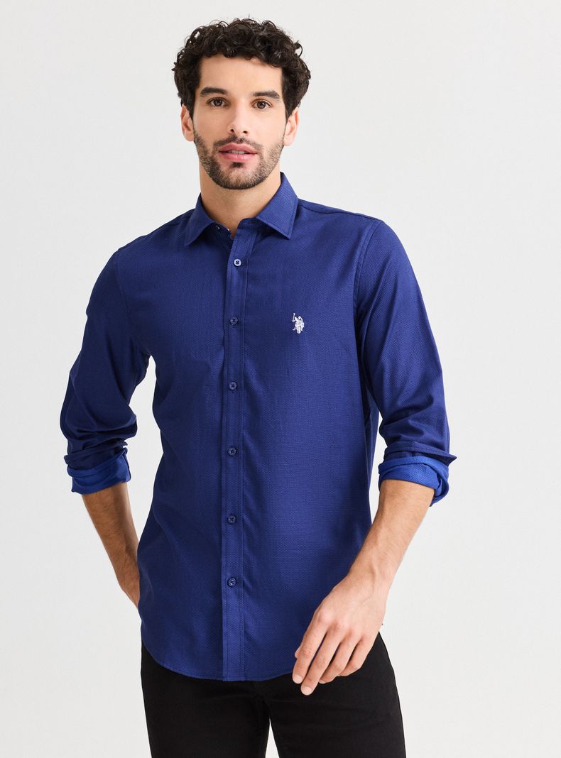Camisa Micro Print