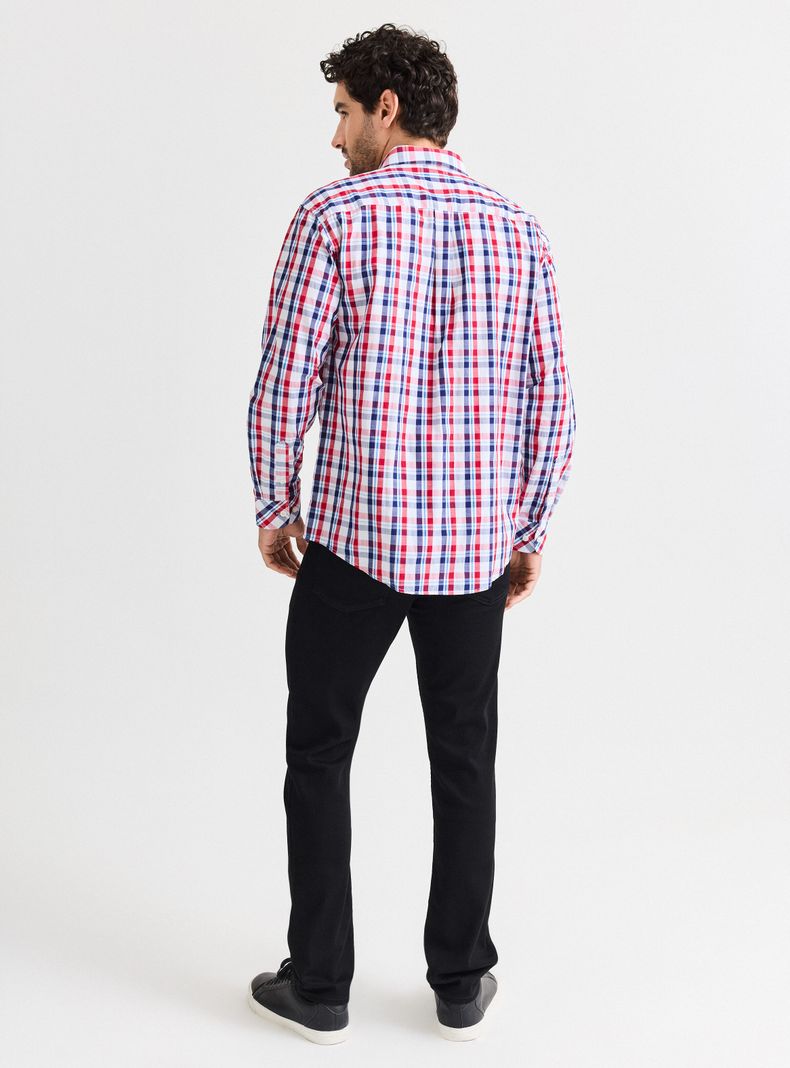 Camisa Checks Poplin-5