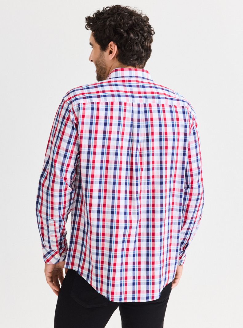 Camisa Checks Poplin-1