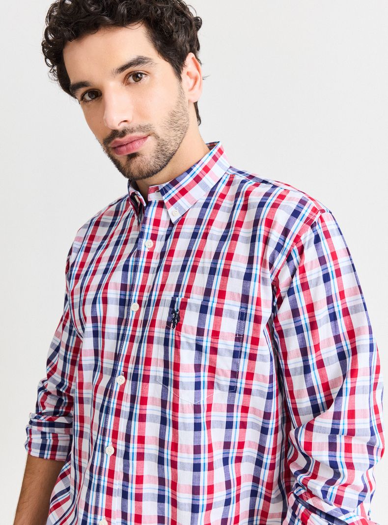 Camisa Checks Poplin-2