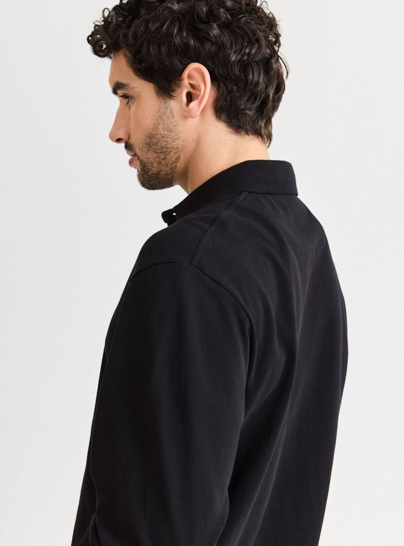 Polera Manga Larga Piqué Us Polo-3