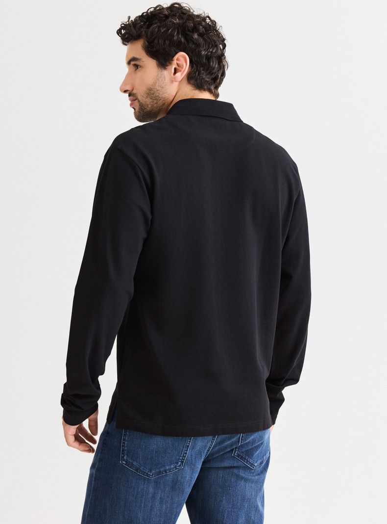 Polera Manga Larga Piqué Us Polo-1