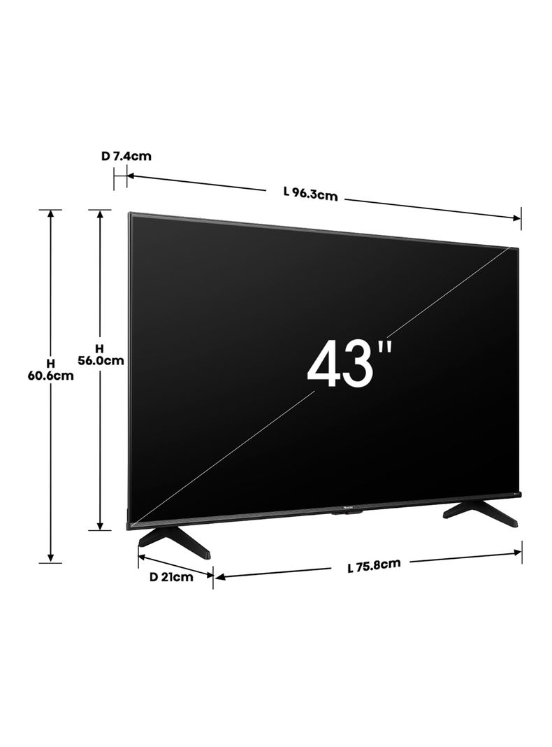 LED Smart TV 43" 4K UHD 43A6N-1
