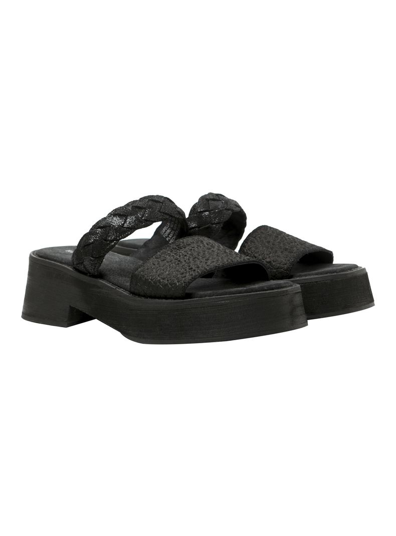 Sandalia Taco Cuadrado Cuero 250631 Mujer-1