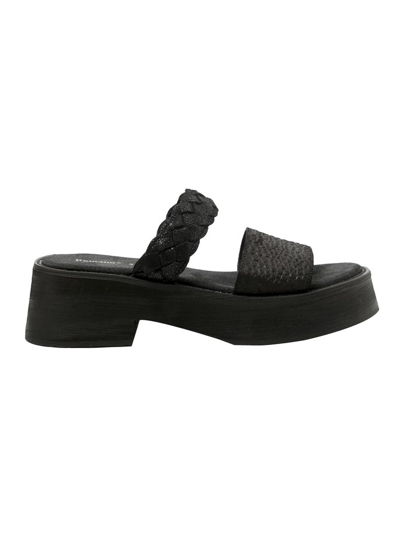 Sandalia Taco Cuadrado Cuero 250631 Mujer-0