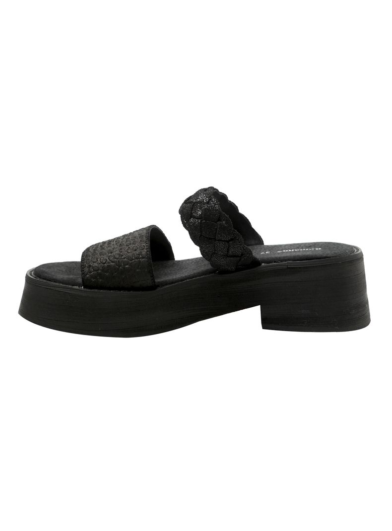 Sandalia Taco Cuadrado Cuero 250631 Mujer-2