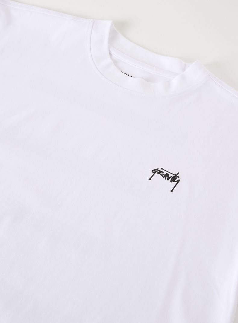 Polera Oversize con Back Print Line -2