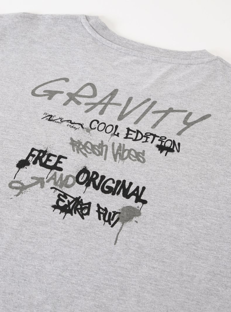 Polera Regular Fit  Print Graffiti-2