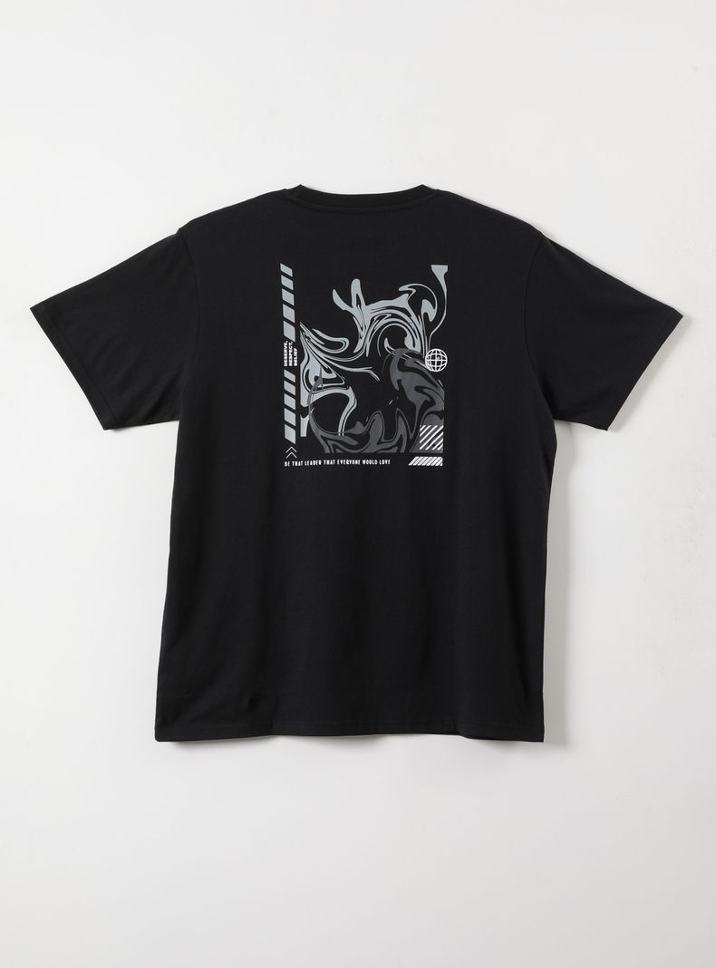 Polera Regular Fit Print Liquid-1