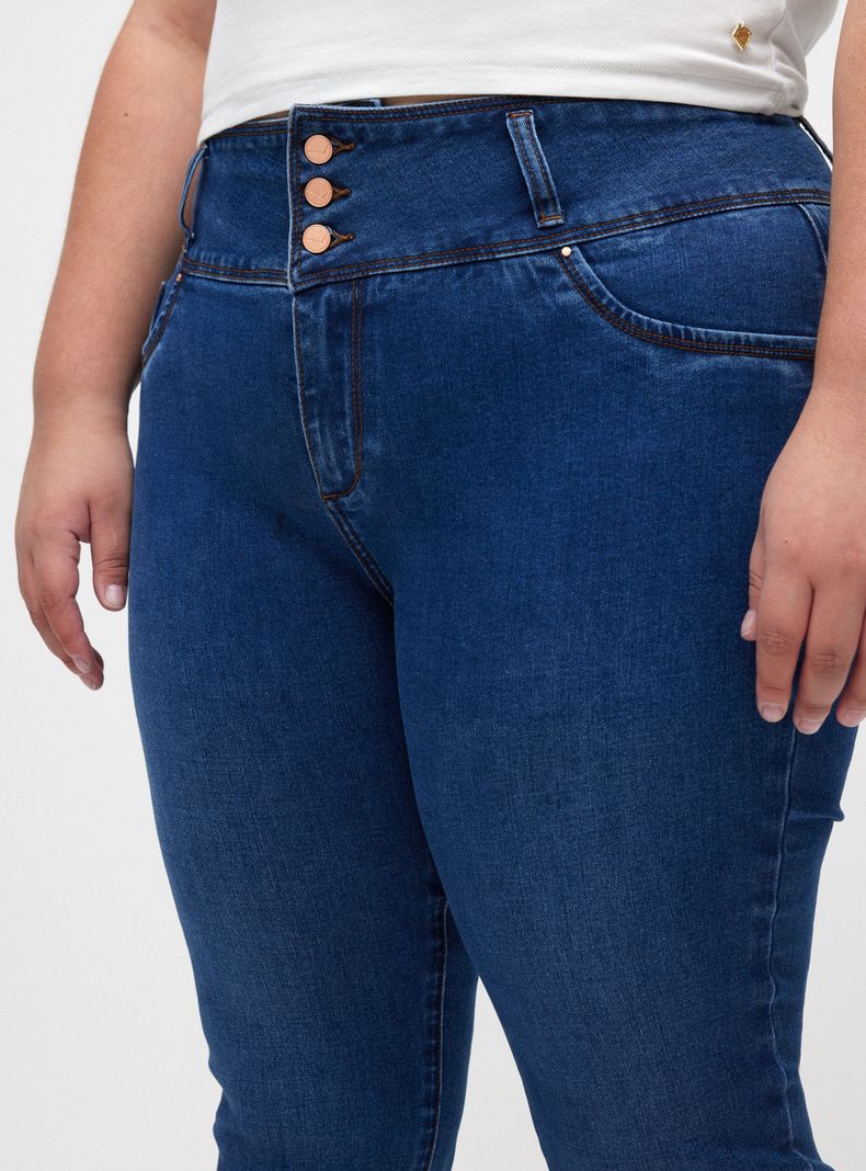 Jeans Skinny Tiro Alto 3 Botones-6