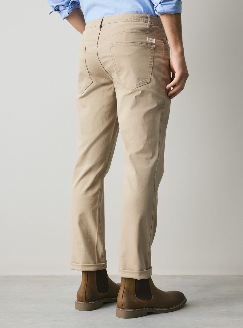 Pantalón 5 Pocket Básico Slim Fit-1