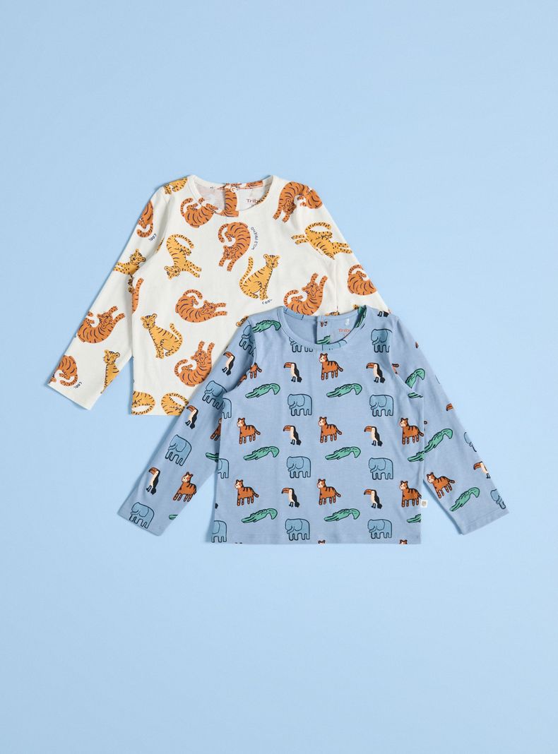 Polera Bipack Estampada