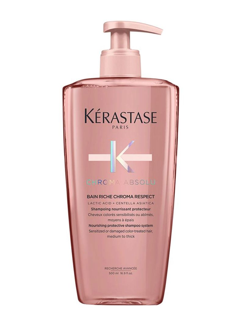 Shampoo XL Protección del Color Cabello Grueso Bain Riche Chroma Respect Chroma Absolu 500 ml