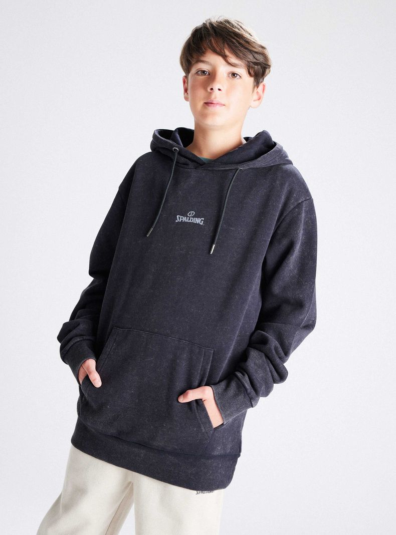 Polerón Hoodie con Color Desgastado-3