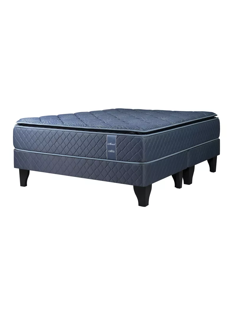 Cama Europea Merci 2 Plazas Base Dividida