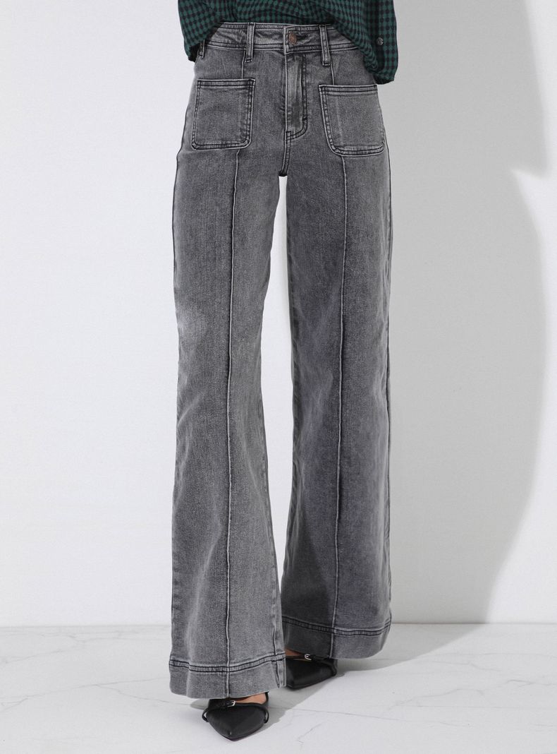 Pants Pocket Gris-0
