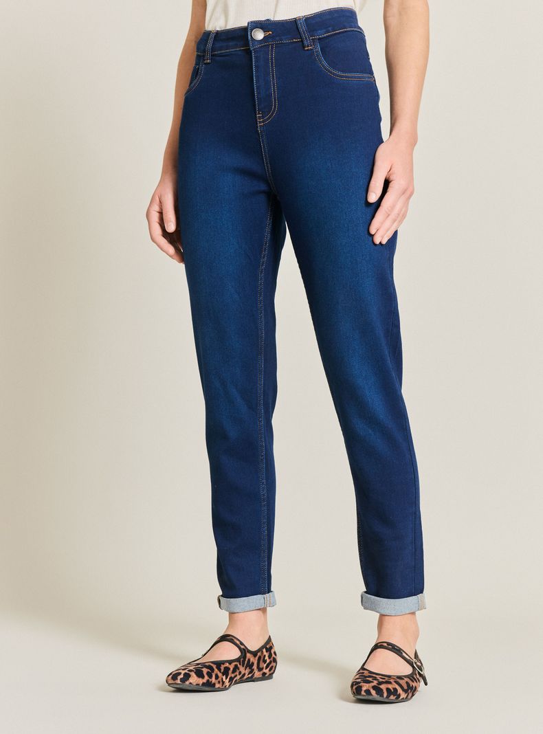 Jeans Básico Slim Fit 1 Botón