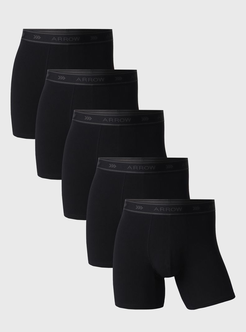 Boxer Pack 5 Piezas Classic Unicolor Surtido S