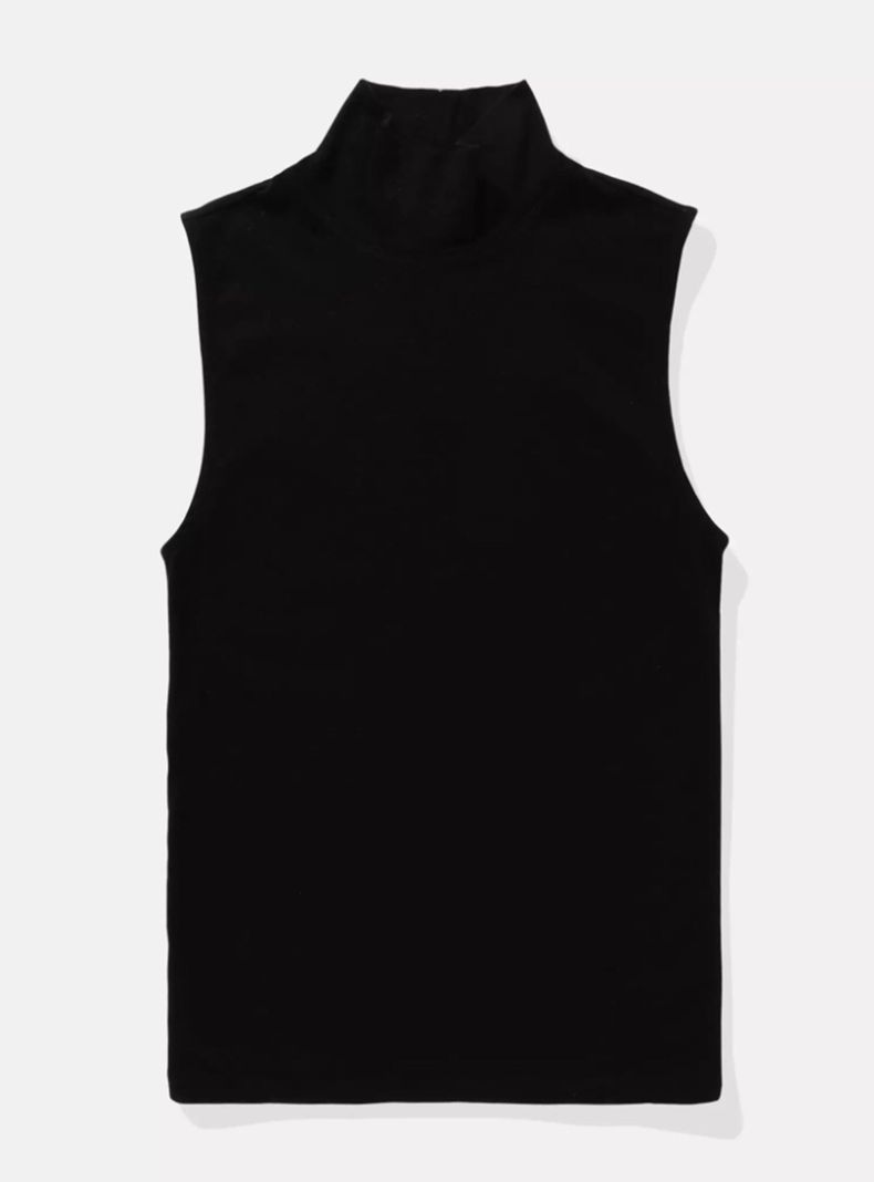 Polera Ae Mock Neck Tank-3