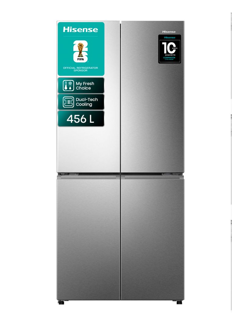 Hisense - Refrigerador Side by Side No Frost 456 Litros