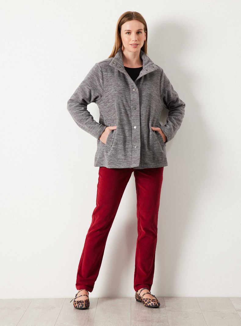 Polar Melange Relaxed Fit Broche-5