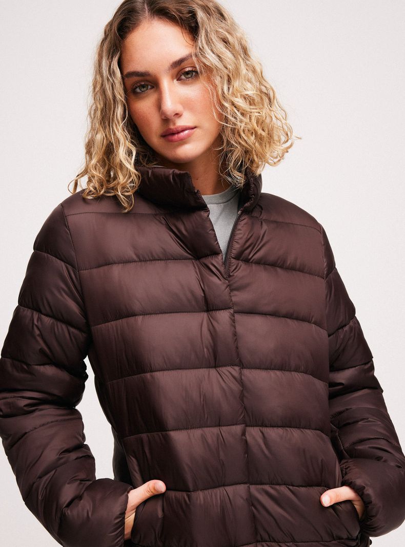 Parka Puffa con Bolsillos Relaxed Fit-2