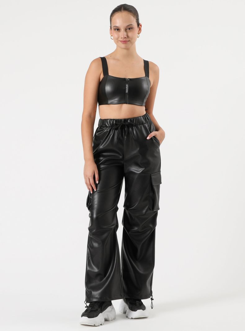 Peto Top Cuerina con Cierre Faba-3