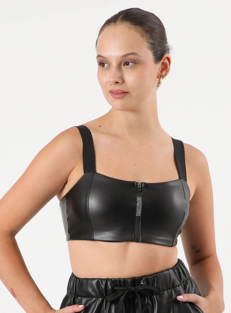 Peto Top Cuerina con Cierre Faba-0