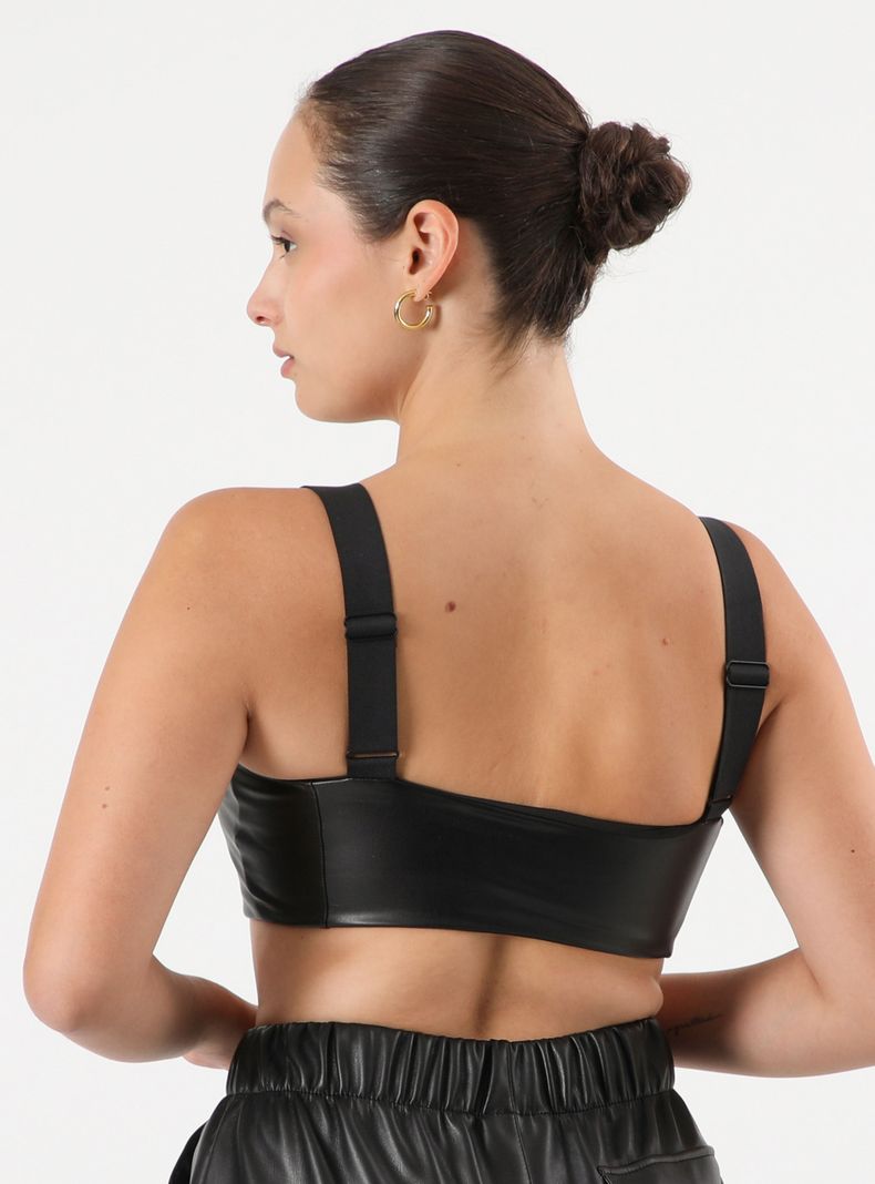 Peto Top Cuerina con Cierre Faba-1