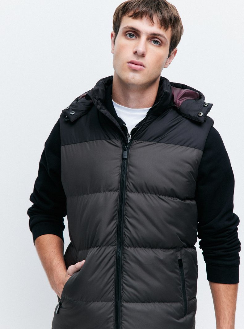 Parka Sin Mangas BI COLOR-2