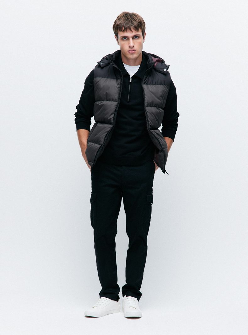 Parka Sin Mangas BI COLOR-4