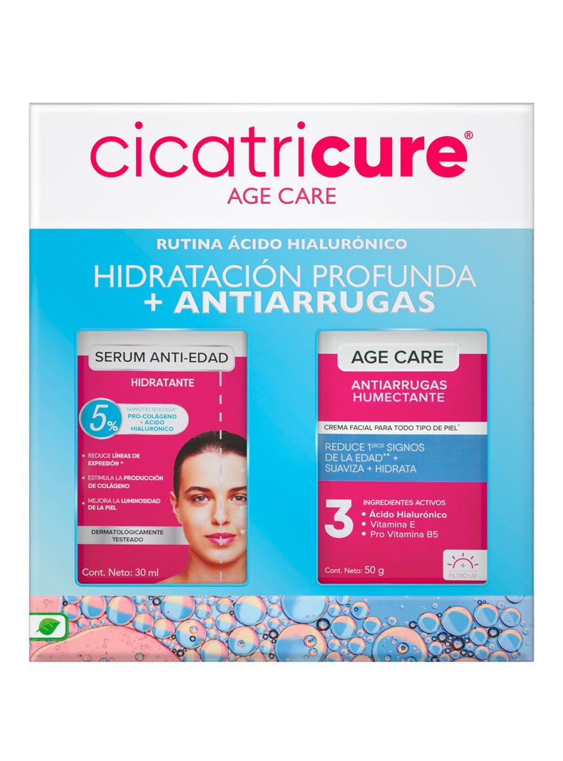 Pack Sérum Hidratante 30 ml + Crema Hidratante Age Care 50 g-0