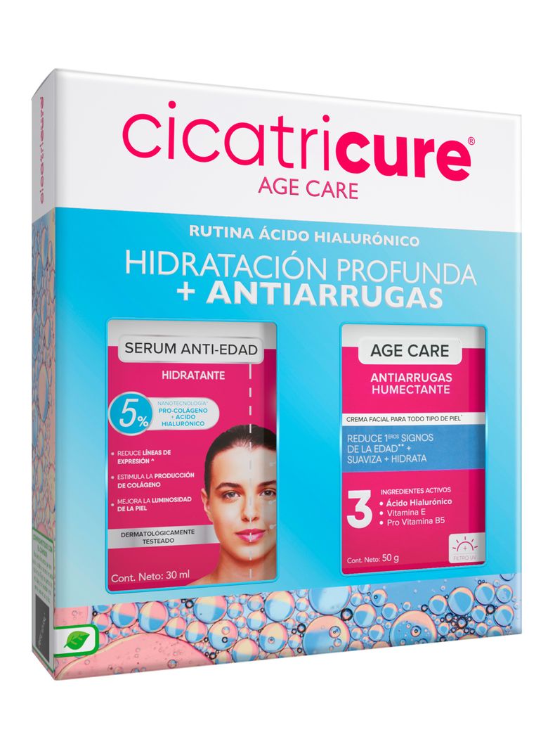 Pack Sérum Hidratante 30 ml + Crema Hidratante Age Care 50 g-2