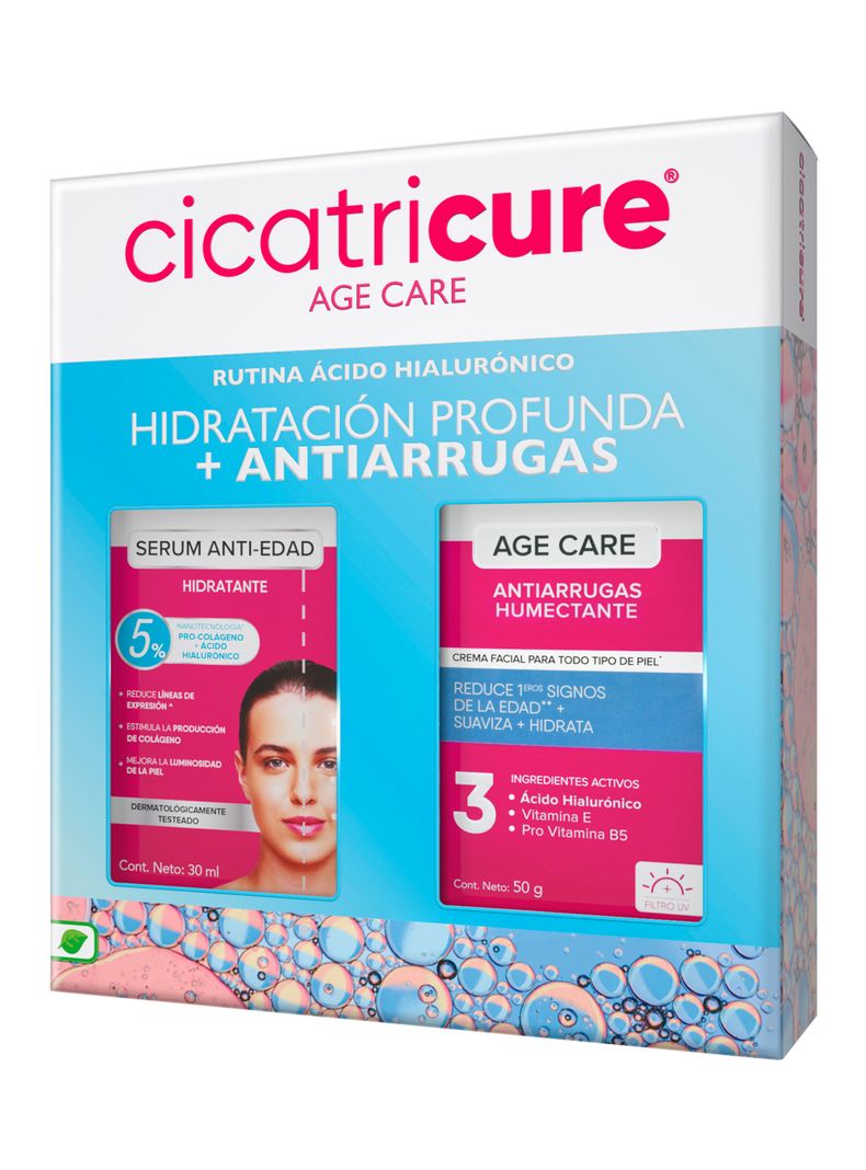 Pack Sérum Hidratante 30 ml + Crema Hidratante Age Care 50 g-1