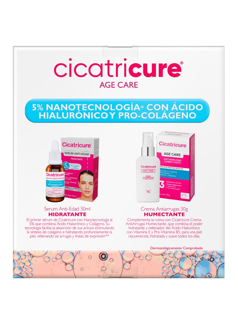 Pack Sérum Hidratante 30 ml + Crema Hidratante Age Care 50 g-3