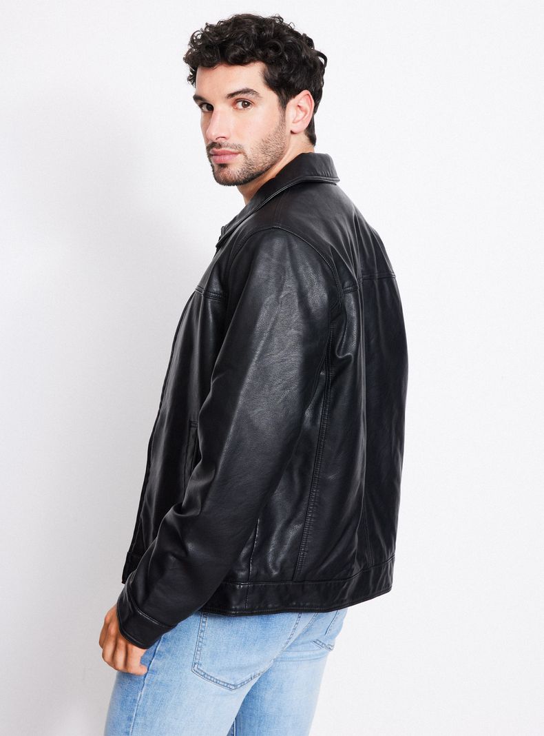 Chaqueta Faux Leather PU-1