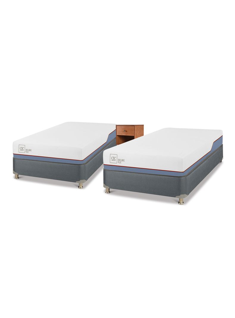 Dúplex Cama Americana Excellence Plus 1 Plaza + Velador-0