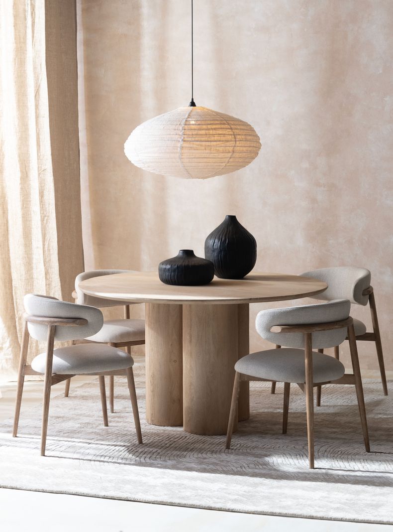 Mesa Comedor Organic Redonda 140 cm-8