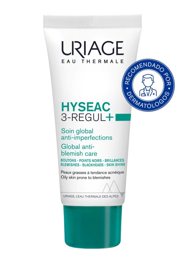 Crema Anti-Imperfecciones Hyséac 3-Regul+ 40 ml Uriage