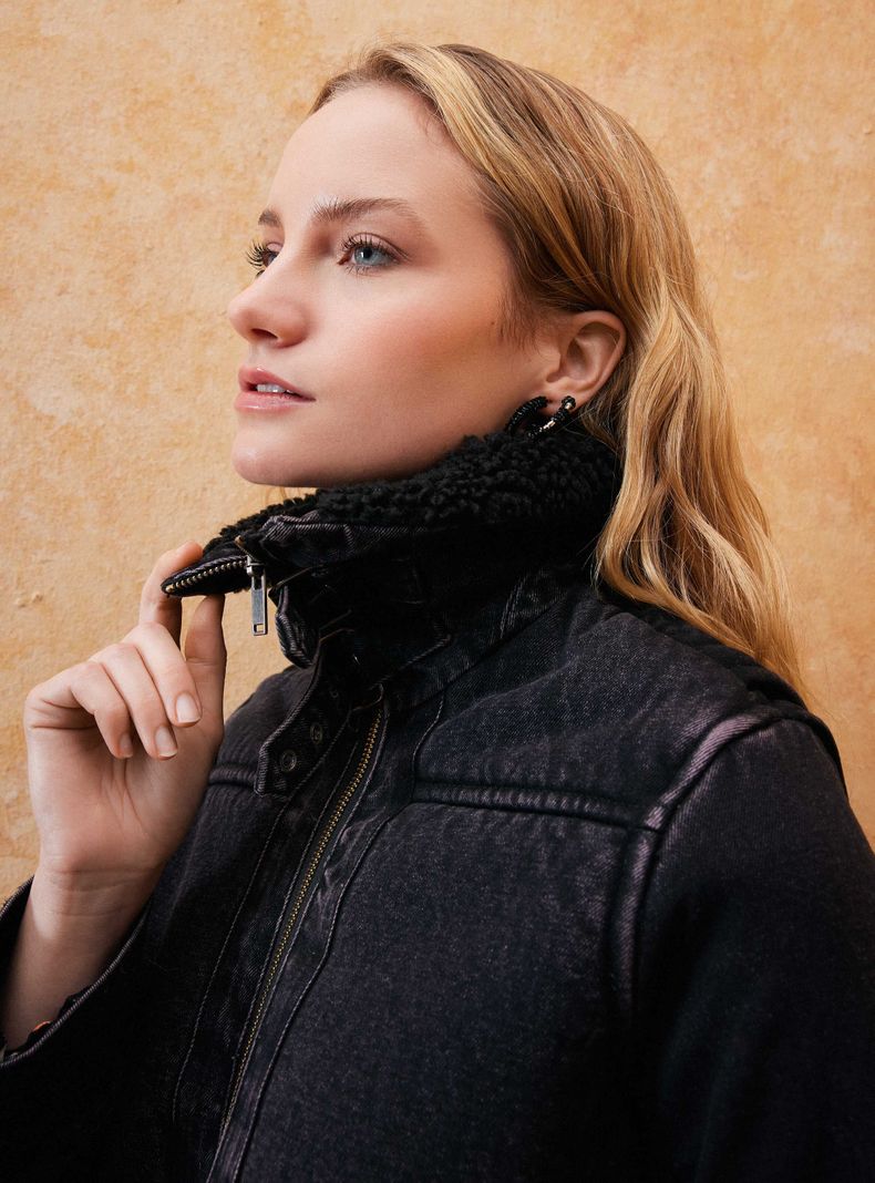 Chaqueta Forrada con Sherpa-3