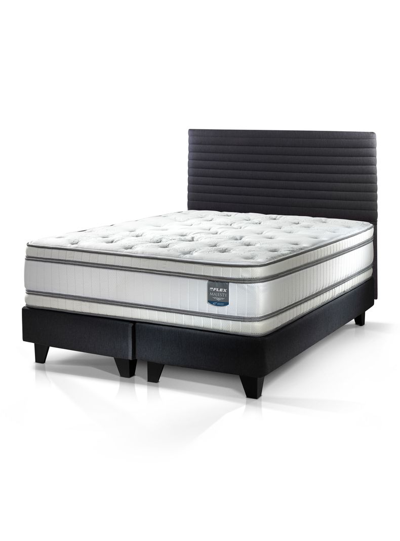 Cama Europea Majesty King + Respaldo Modern